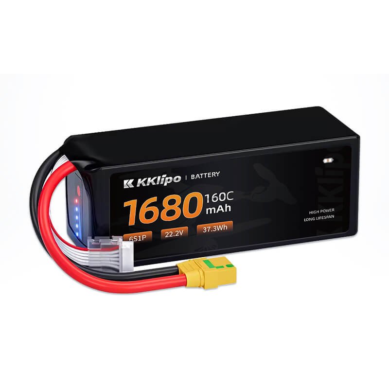 KKLIPO 1680mAh 6S 160C FPV Battery for 5