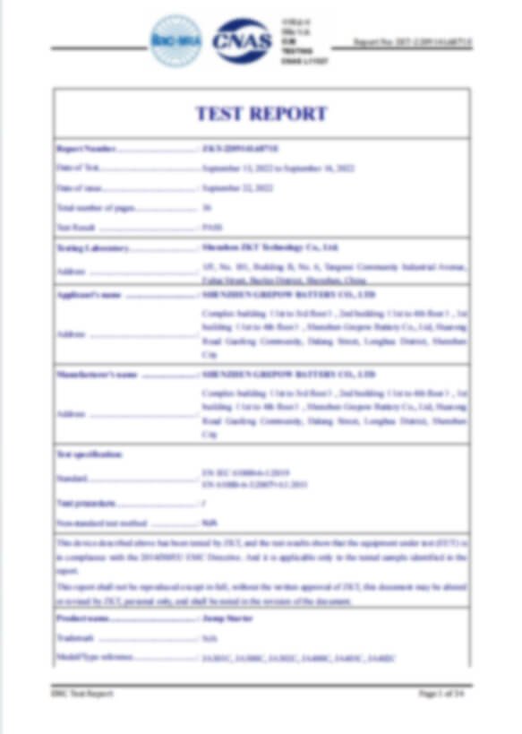 CE Report