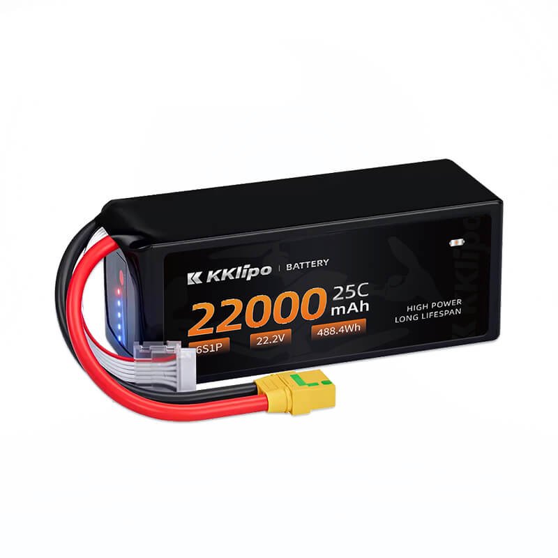 Batteries LIPO De Drone 6S 22000, Stable Supply OEM 22.2V 6S Battery 22000mAh 25C XT90S for UAV, 22000 Mah Battery