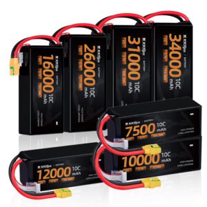 3.7V 10000mAh Battery, Rechargeable Industrial LiPO High Energy Density 320Wh/Kg Drone Semi-Solid-State Lithium Battery 3.7V