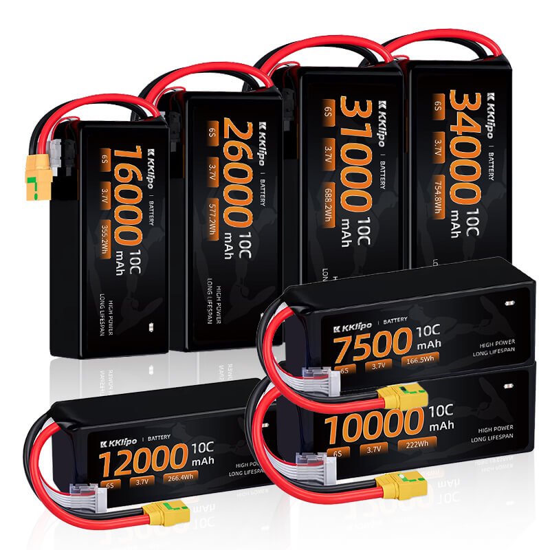 3.7V 10000mAh Battery, Rechargeable Industrial LiPO High Energy Density 320Wh/Kg Drone Semi-Solid-State Lithium Battery 3.7V