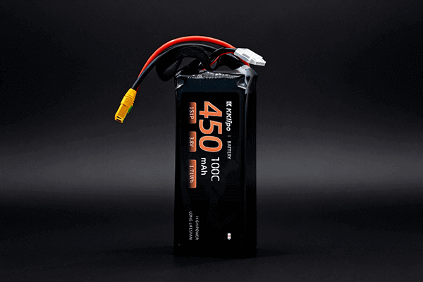 Voltage Sag: 50C vs 100C A line graph comparing voltage drop over time for 50C vs 100C batteries under heavy load.