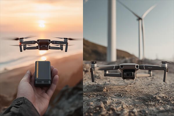 Various Types of Unmanned Aerial Vehicles A collection of different UAV types, from multirotor to fixed-wing