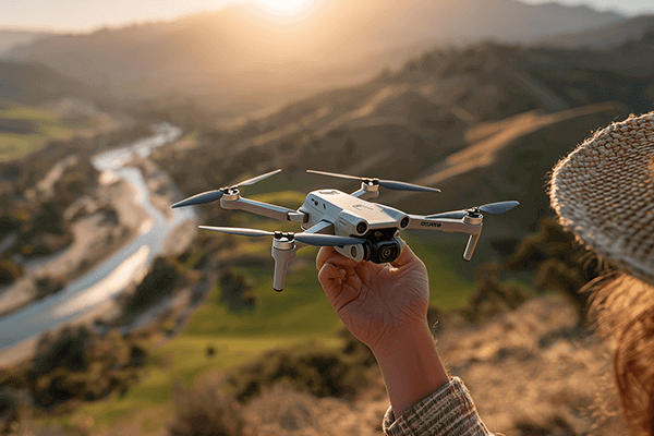 A table comparing the charging times for different popular drone models