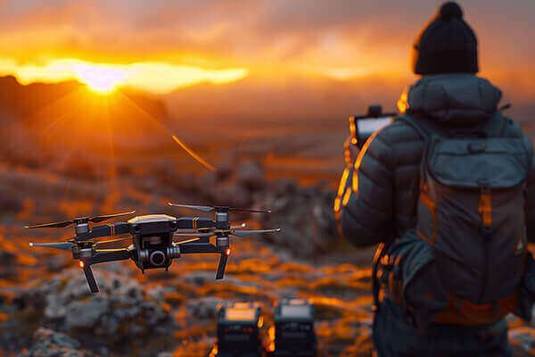 An infographic showing flight time equivalents for different video formats on a 128GB card