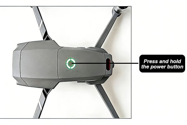 DJI and Autel Battery Reset Sequences An infographic showing the button press sequences for DJI and Autel drones