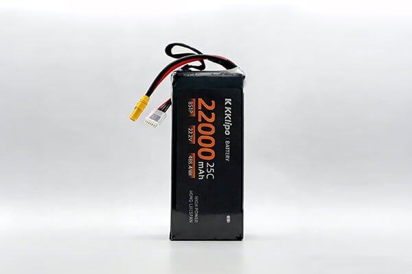 A smart charger showing a battery being set to storage charge