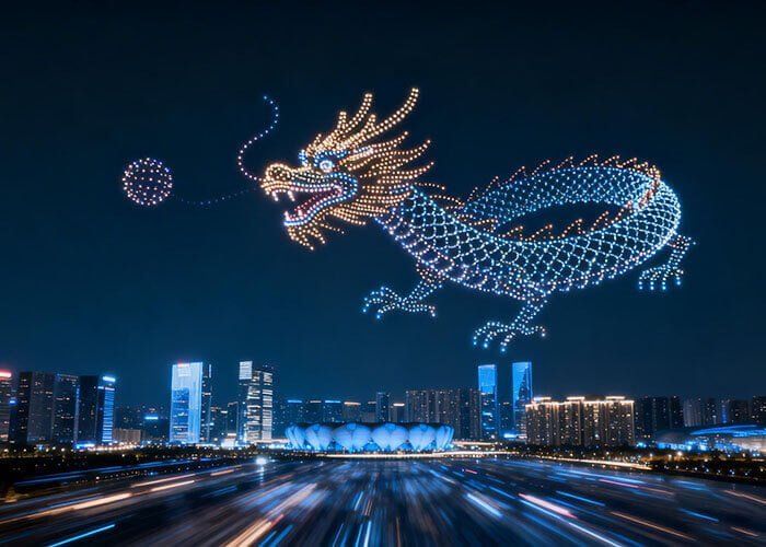 What is a Drone Light Show and How Much Does It Cost?