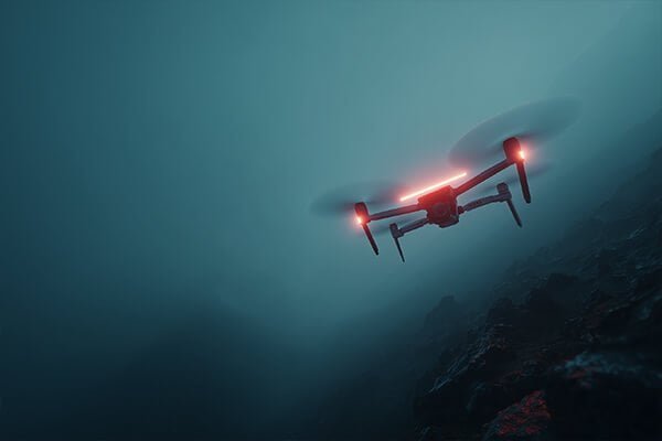 A scale showing a heavier, high C rating battery compared to a lighter, lower C rating battery
