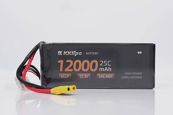 An infographic showing a battery with an arrow labeled 'Capacity (mAh)' pointing to its size, and another arrow labeled 'C-Rating' pointing to the power cable.