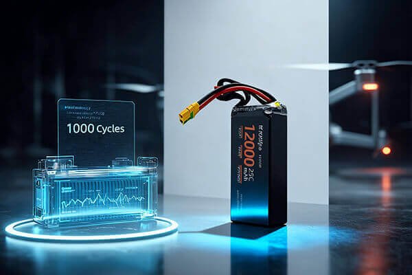 A clear comparison chart showing the capacity fade over cycles for Li-ion vs. Solid-State.