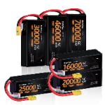 Comparison chart of KKLIPO 480Wh/kg technology vs standard UAV batteries, highlighting the weight reduction for long-range logistics.