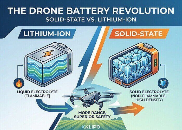 What Is a Solid-State Battery, and How Does It Differ from Lithium-Ion Batteries Used in Drones?