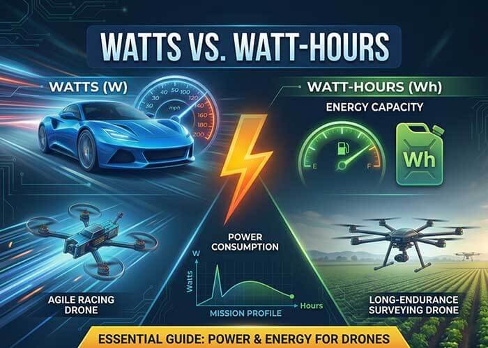 What’s the Real Difference Between Watts and Watt-Hours in Batteries?